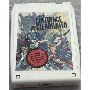The Best of Creedence Clearwater Vinyl LP 8 Track Stereo Record Lebel